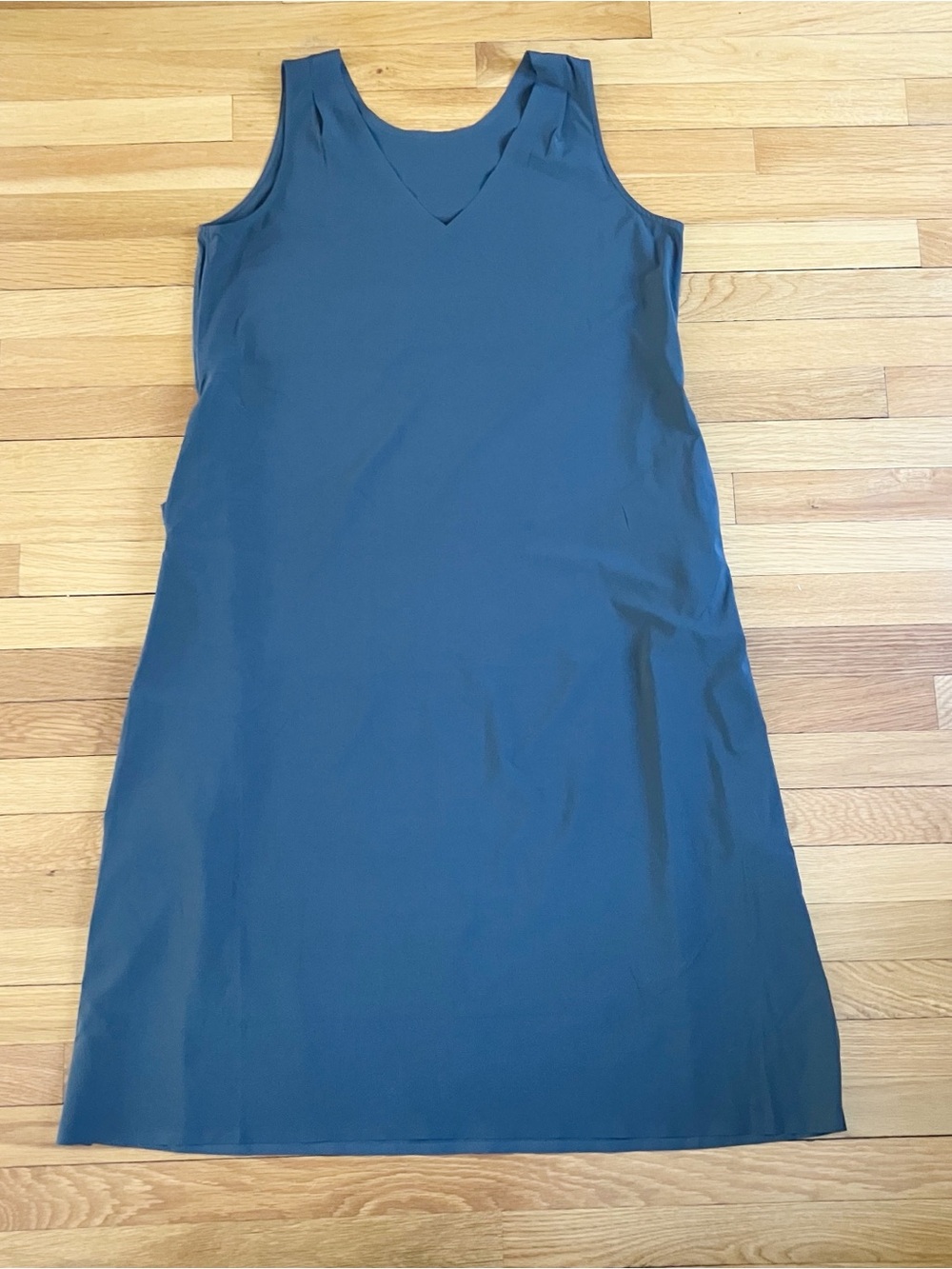 Title Nine olive green convertible dress